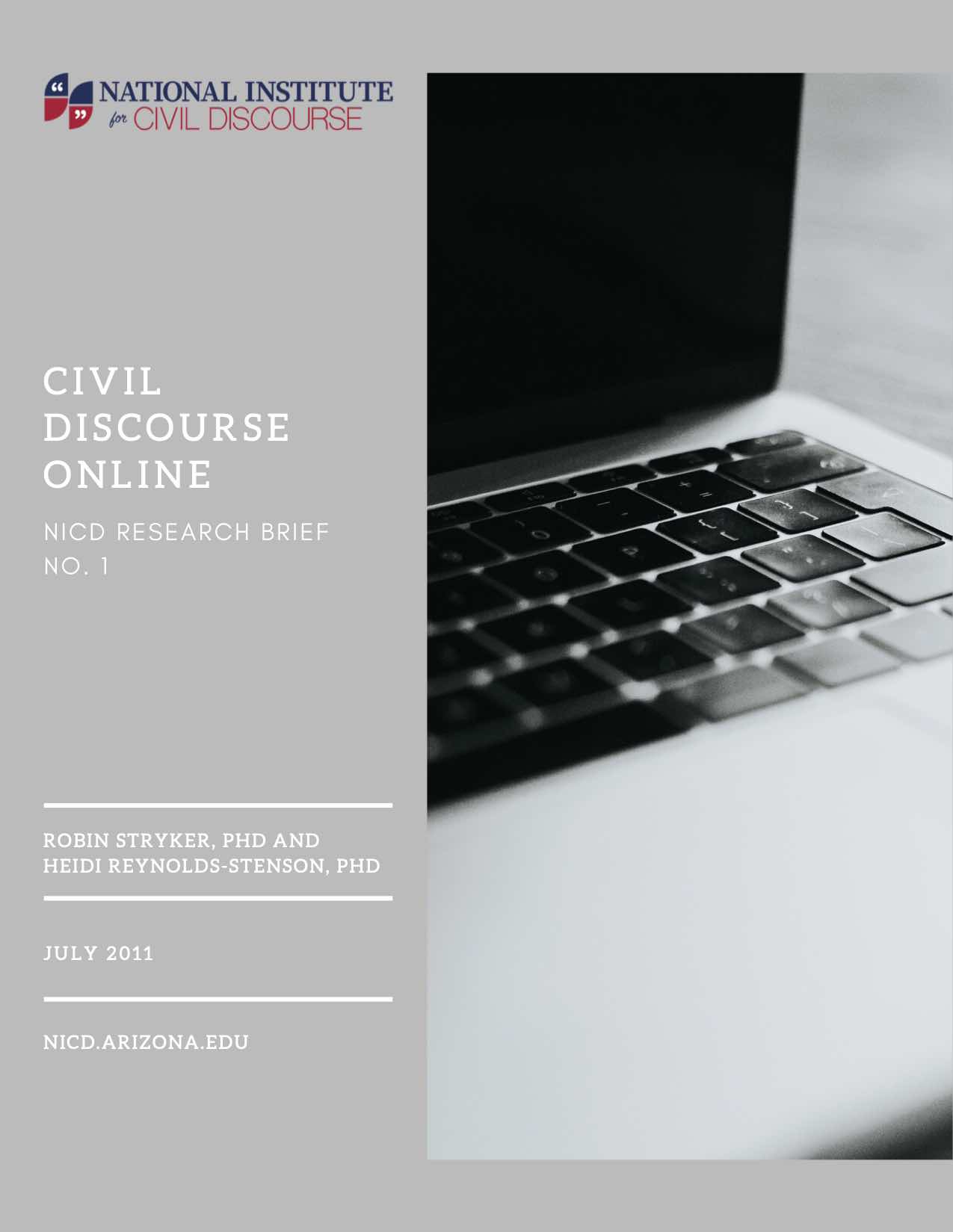 NICD Research Brief 1: Civil Discourse Online